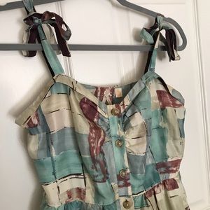 Anthropologie Maeve button down dress.